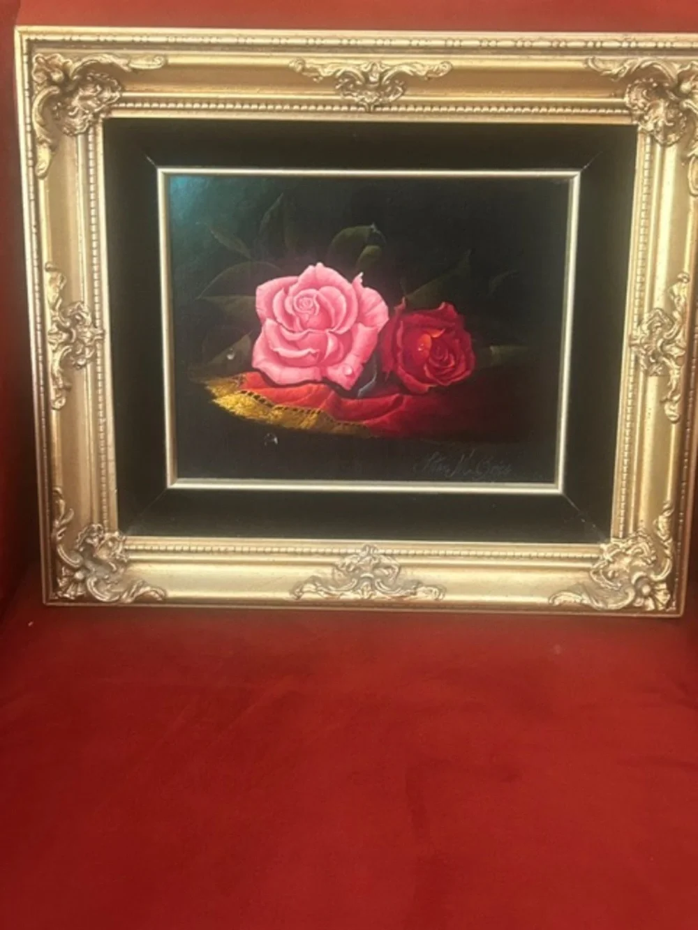 Stanley M Brice vintage framed
